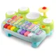 Musical Activity Table with Xylophone and Piano Drum Ricokids RK-751