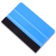 Felt squeegee for film application