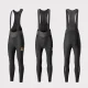 Rockbros YDCK012-1 Long Fleece Bib Tights with Pad Size L - Black