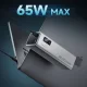 Cuktech CUKP200XGLGR Power Bank 20000mAh 100W, Gray