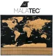 World Map Scratch Card Poster Best Gift for Traveler 23442 (with Accessories)
