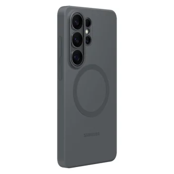 Samsung Silicone Magnet Case for Samsung Galaxy S26 Ultra, Black