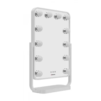 Kosmetinis veidrodis su LED apšvietimu Humanas HS-HM01, baltas