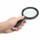 10x Magnifying Glass with Light 18 LED Handheld Magnifier for Reading