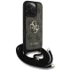 Guess 4G Big Logo Cord Strap Crossbody Case for iPhone 16 Pro, Brown