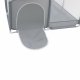 Большой детский манеж 200x180x65 см, безопасная игровая зона для...