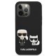 Apple iPhone 13 Pro 6.1\'\' Karl Lagerfeld Silicone Karl & Choupette Case Cover (KLHCP13LSSKCK), Black | Telefona...