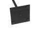 Kaminer PK012 Fireplace Tool Set 4-in-1, Black