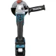 Makita DGA513RT3J Cordless Angle Grinder 18V 125 mm with 3x 5.0 Ah Batteries and Case