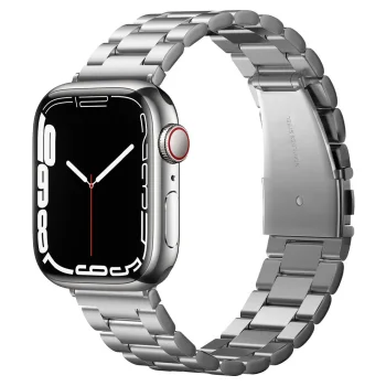Spigen Apple Watch (42/44/45/49 mm) Modern Fit Band, Silver
