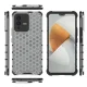 Honeycomb Case for Vivo V23 5G with Gel Frame, Transparent