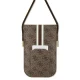 Guess Universal Phone Bag Wallet 4G Stripes, Brown