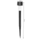 Gardlov Solar Garden Lights, 10 pcs, Warm White