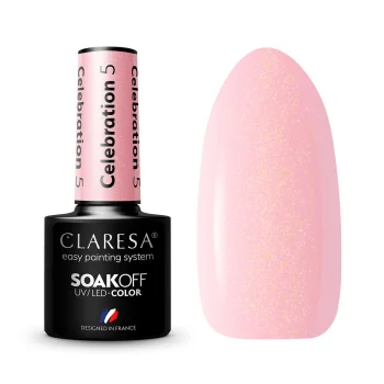 Claresa Celebration 5 Hybrid Gel Nail Polish, 5g