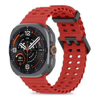Tech-Protect Iconband Pro Strap for Samsung Galaxy Watch Ultra 47mm, Red