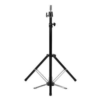Hairdressing Training Head Tripod Stand Gabbiano 44, Black