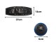EMS Ab Stimulator Belt for Abdominal Muscle Training, Electric Toning Workout Massager