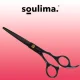 Soulima 21461 Hairdressing Scissors, Black