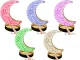 LED RGB Moon Table Night Light with Crystal Imitation, USB