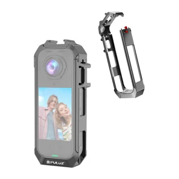 Puluz Metal Protective Case for Insta360 X4 Air, Gray