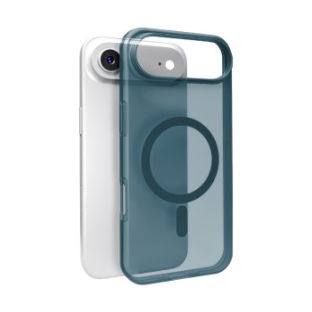 Puro Daylight Magsafe Compatible Silicone Phone Case Cover iPhone 17 Air - Translucent Turquoise
