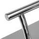 Hairdresser Footrest Gabbiano L005S Silver