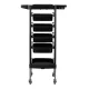 Gabbiano X11-9 Hairdressing Trolley Black