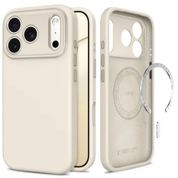 Tech-Protect Uniq MagSafe CC Case for Apple iPhone 18 Pro / 17 Pro, Titanium