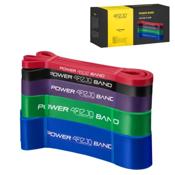 4Fizjo Power Band Resistance Band Set, 5 pcs
