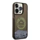 Karl Lagerfeld Liquid Glitter RSG Case for iPhone 14 Pro, Black