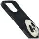 Nimmy Big Eyed Pet 2.0 Panda Case for iPhone 15 Pro, Black