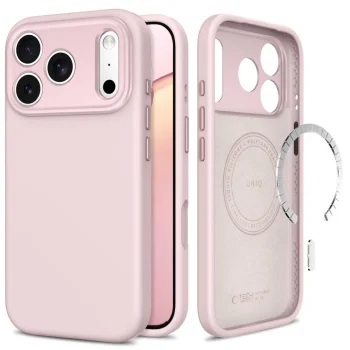 Tech-Protect Uniq MagSafe CC Case for iPhone 18 Pro Max / 17 Pro Max, Pink