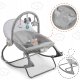 Nukido 705100 Baby Bouncer with Vibration, Grey