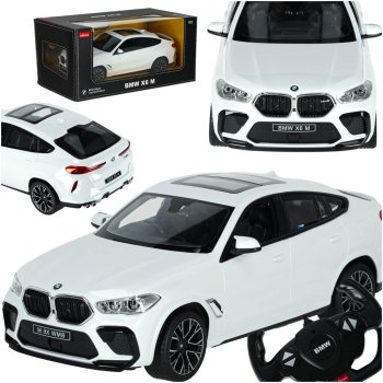 Radiovadāma mašīna Rastar 99200 BMW X6 M 1:14, balta