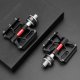 Rockbros K3462F-BK Detachable Quick Release Bicycle Pedals, Black