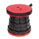 Telescopic Portable Adjustable Height Folding Stool for Camping Festival Hiking BBQ Gardening Fishing