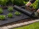 DIVODV Black Weed Control Fabric, 50 g/m², 1.5 x 10 m