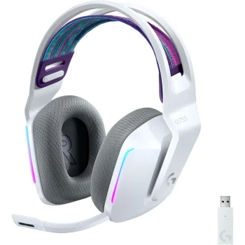 Logitech G733 Lightspeed Wireless Gaming Headset, White