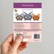 Maaleo DIY Cat Mask Set 6 pcs with Accessories