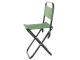 Folding Camping and Fishing Chair with Backrest, Green