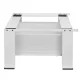 Maclean MC-117 W Washing Machine / Dryer Stand with Drawer, 150kg, White