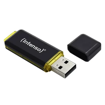 USB Flash Drive Intenso High Speed Line 128GB USB 3.1, Black/Yellow