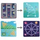 Gotel B36K Logic Board Game Set, 10 Games