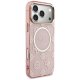 Guess IML Peony Dot MagSafe Phone Case Cover iPhone 17 Pro Max - Pink