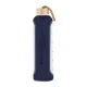 KiCA Hydro Glass Sports Bottle 1000 ml - Navy Blue