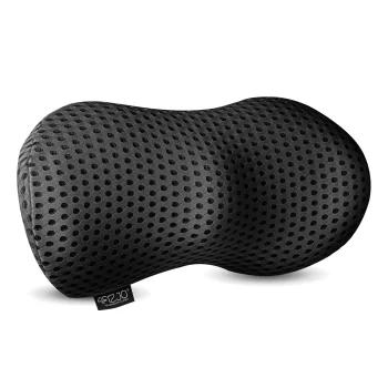4Fizjo Orthopedic Lumbar Support Cushion for Sitting, Black