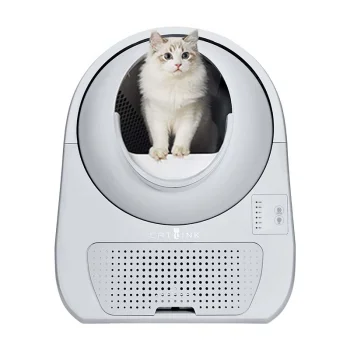Catlink Scooper Young Self-Cleaning Cat Litter Box, Gray