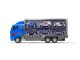 Transporter Truck with Launcher and 6 Metal Police Cars
