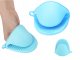 Silicone Pot Holder Pinch Mitt, Blue, 8×10 cm