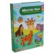 Magnetic Puzzle Book with African Animals Educational Montessori Toy for Toddlers